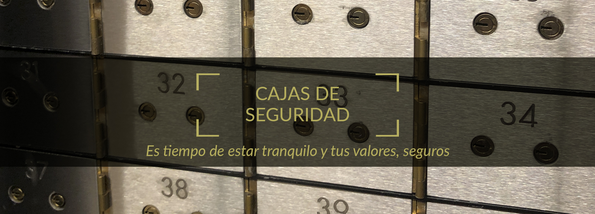 Cajas de seguridad